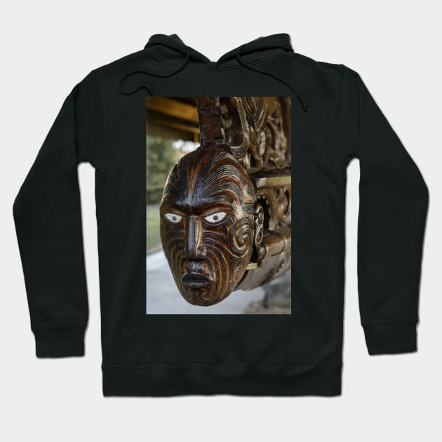 Rotorua Waka Hoodie by fotoWerner